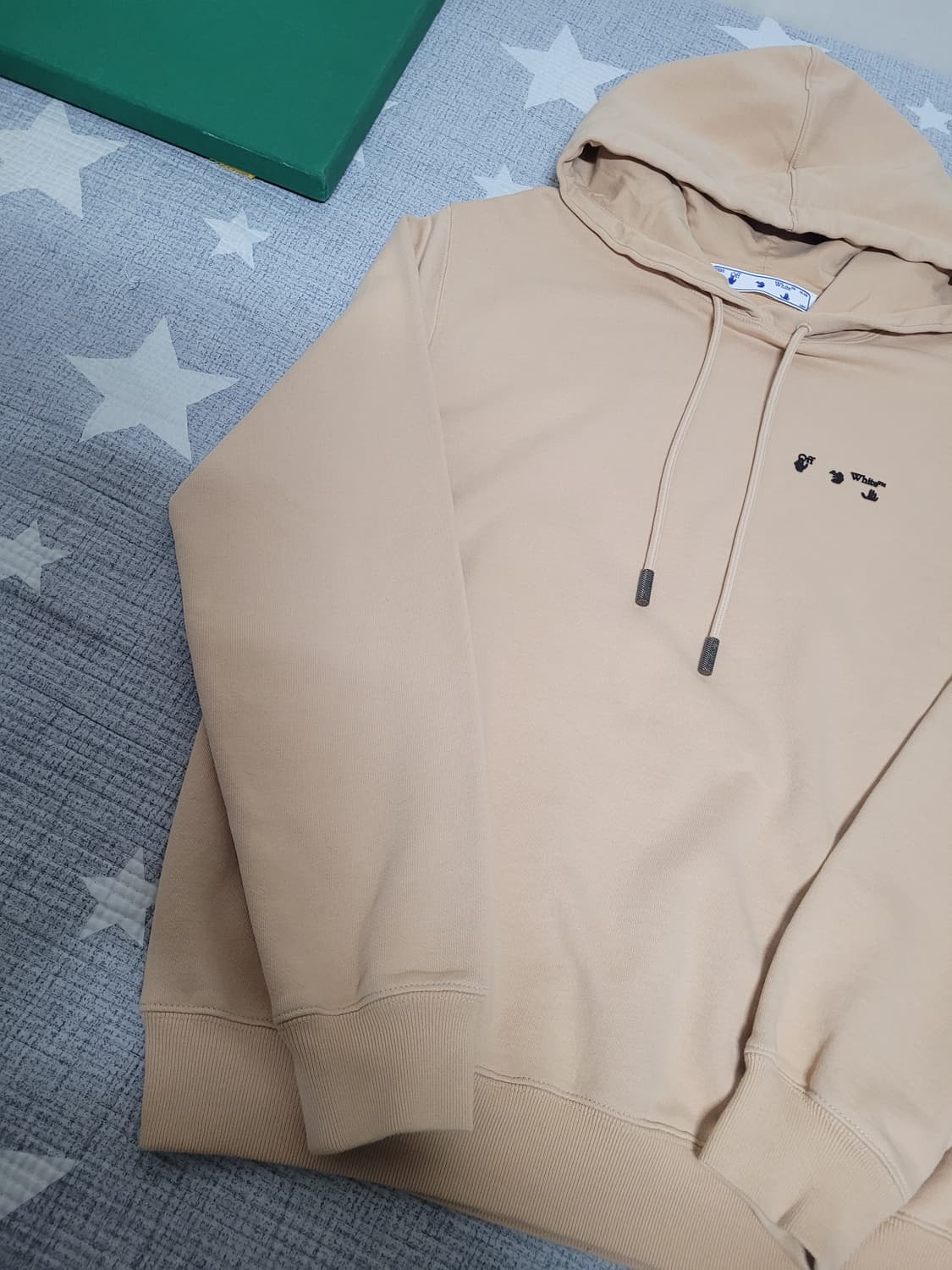 Off-White 오프화이트 베이지 후드티 상품이미지4