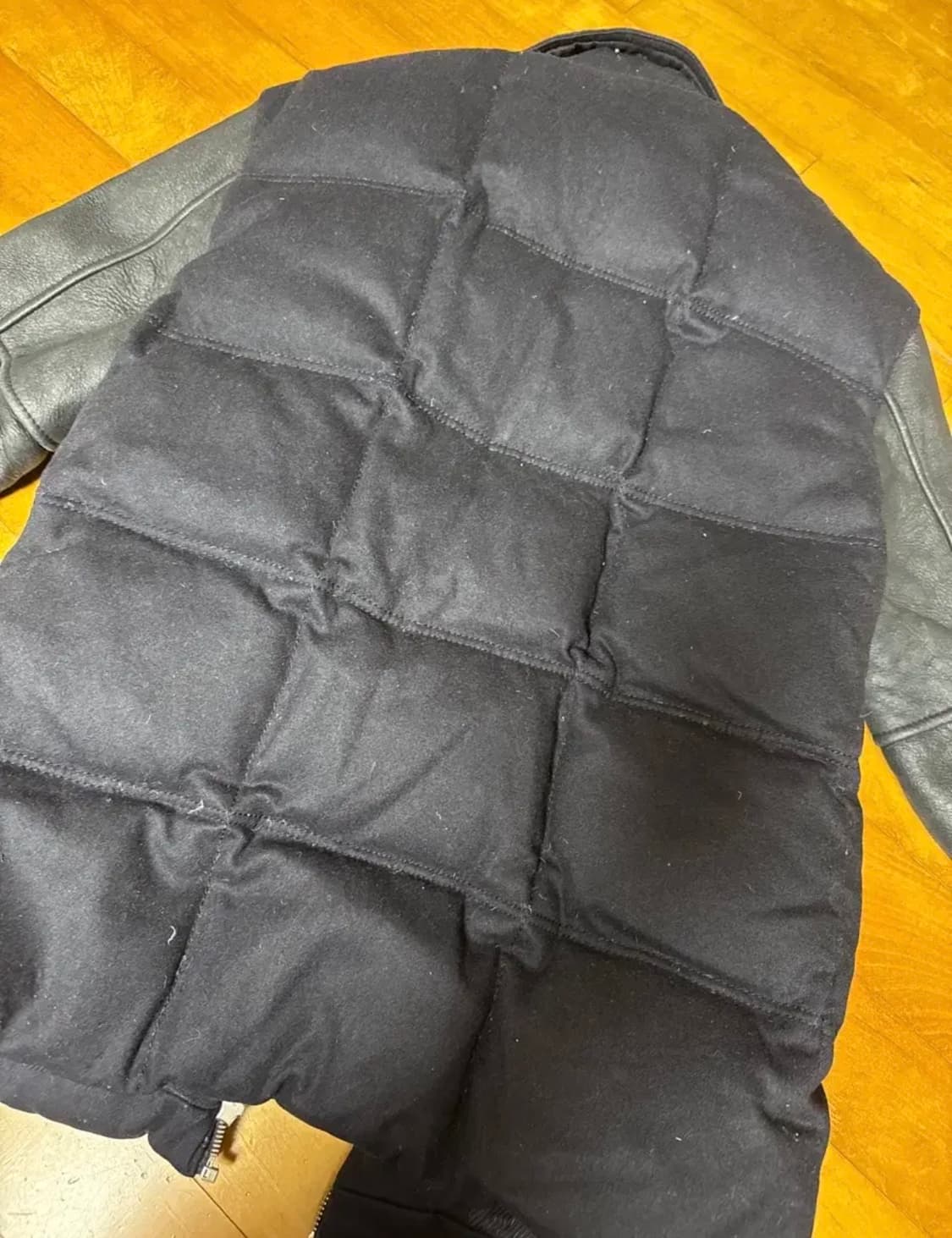 우영미 레더 자켓 상품이미지3