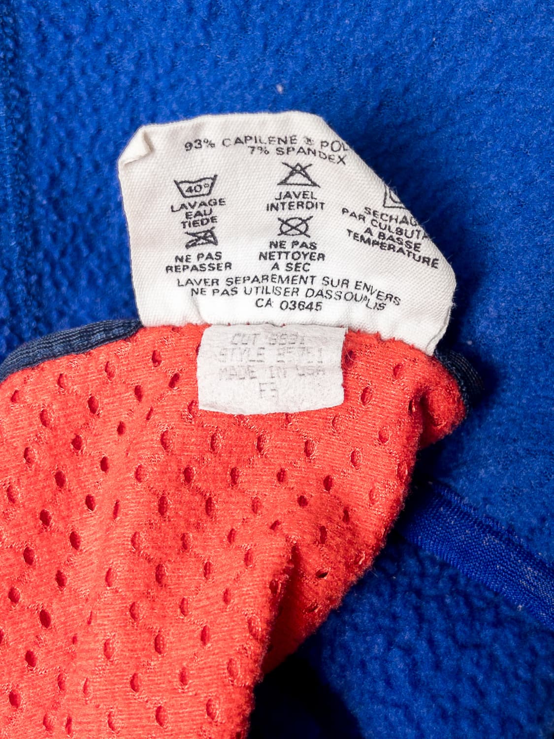 90s Patagonia Fleece 1/2 Pullover USA 상품이미지7