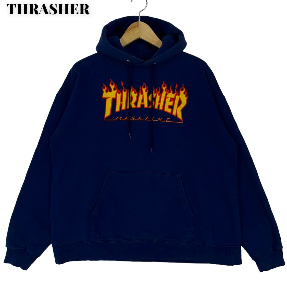 Thrasher flame logo hoodie 상품이미지1