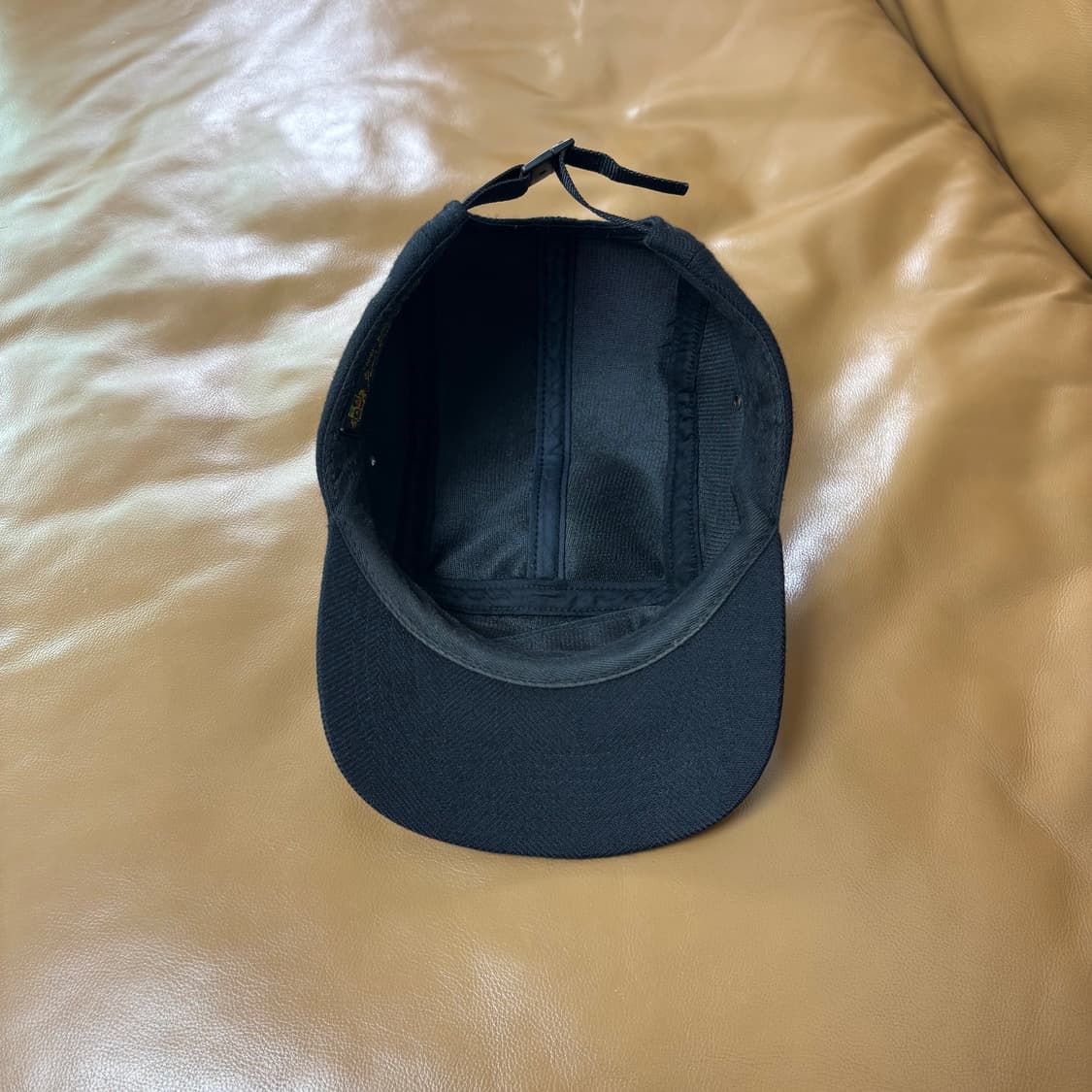 Supreme 슈프림 블랙 캠프캡 모자 (Black) 상품이미지6