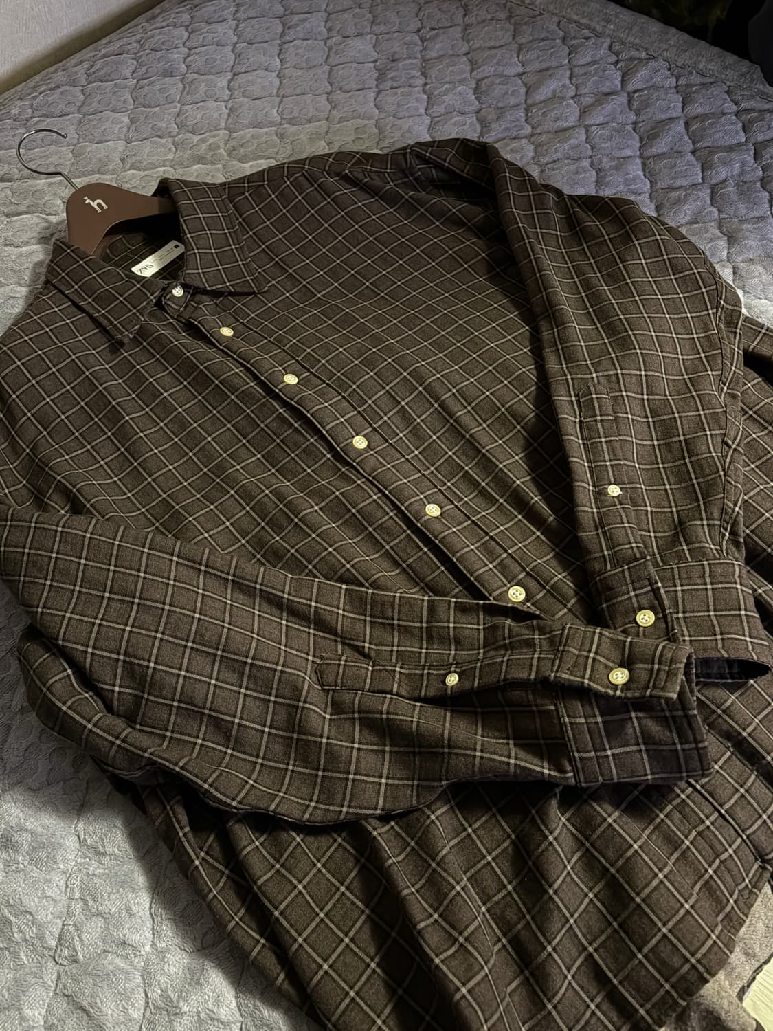 zara 체크셔츠 상품이미지1