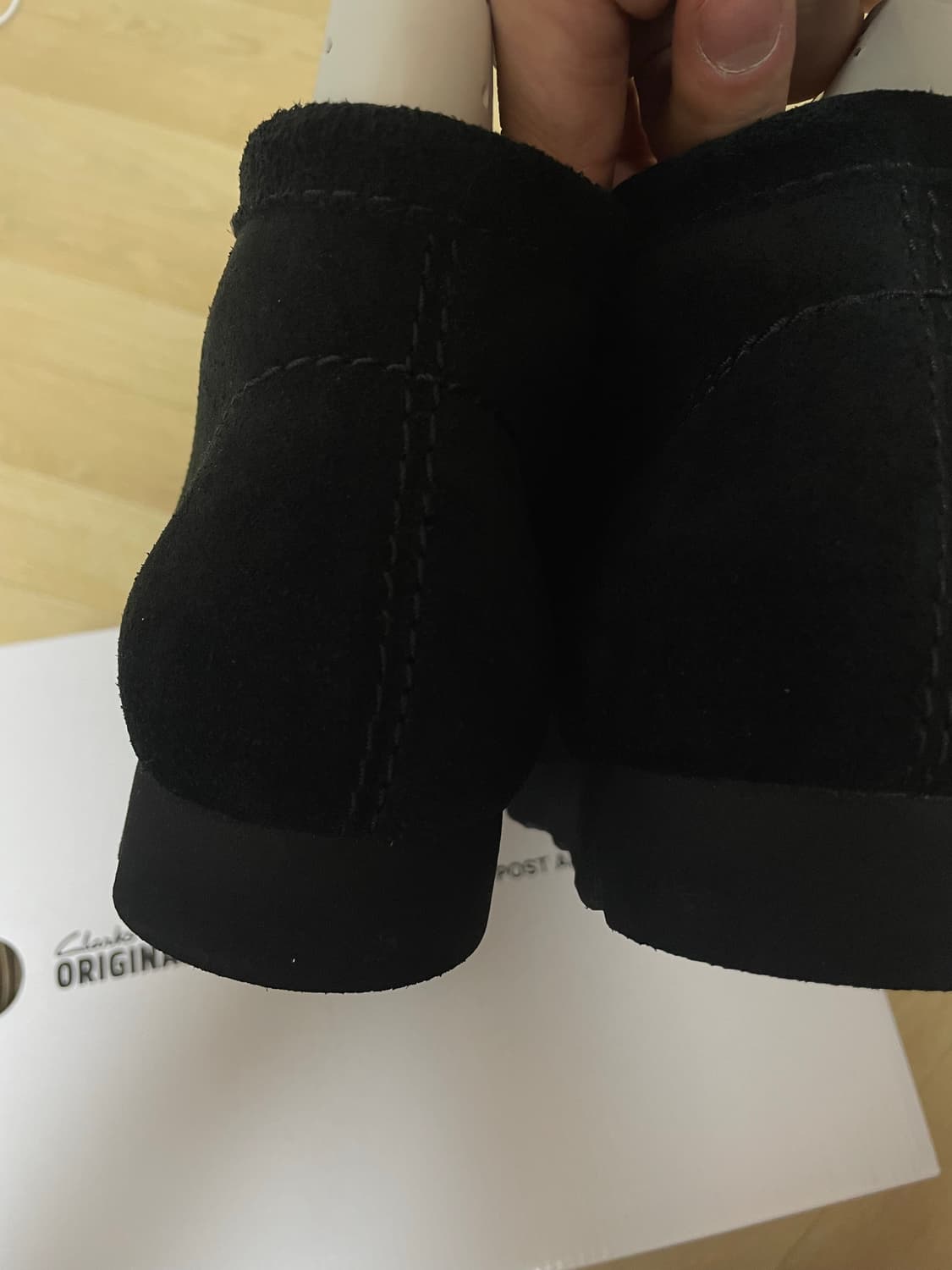 9.5) 파프 클락스 왈라비 블랙 상품이미지7