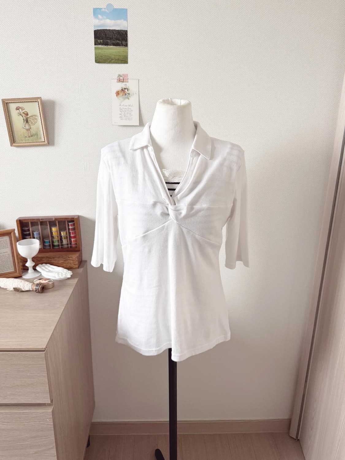 모리걸 레이어드 티셔츠 상품이미지1