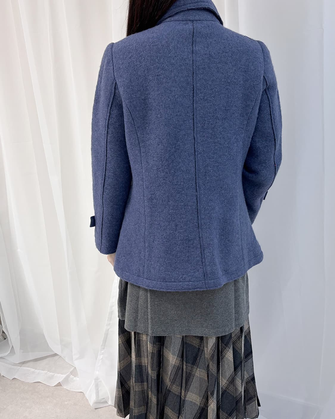 ash blooming duffle half coat 상품이미지2