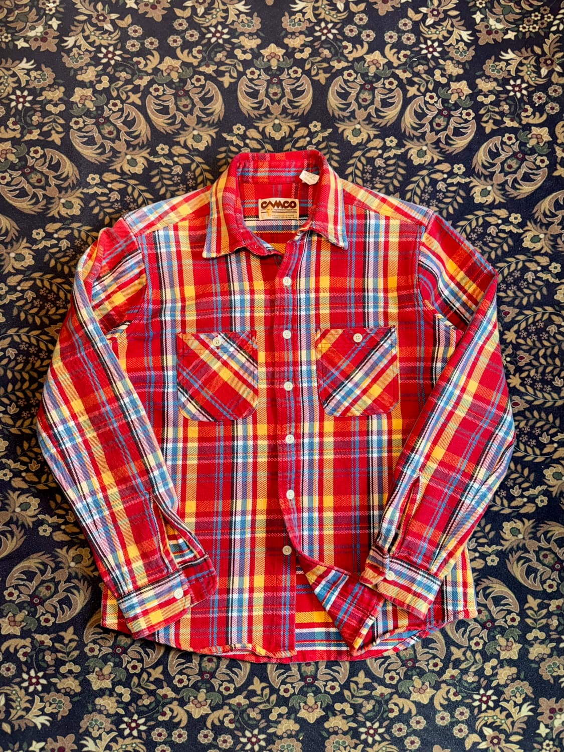 Camco 헤비 플란넬 워크셔츠 상품이미지1