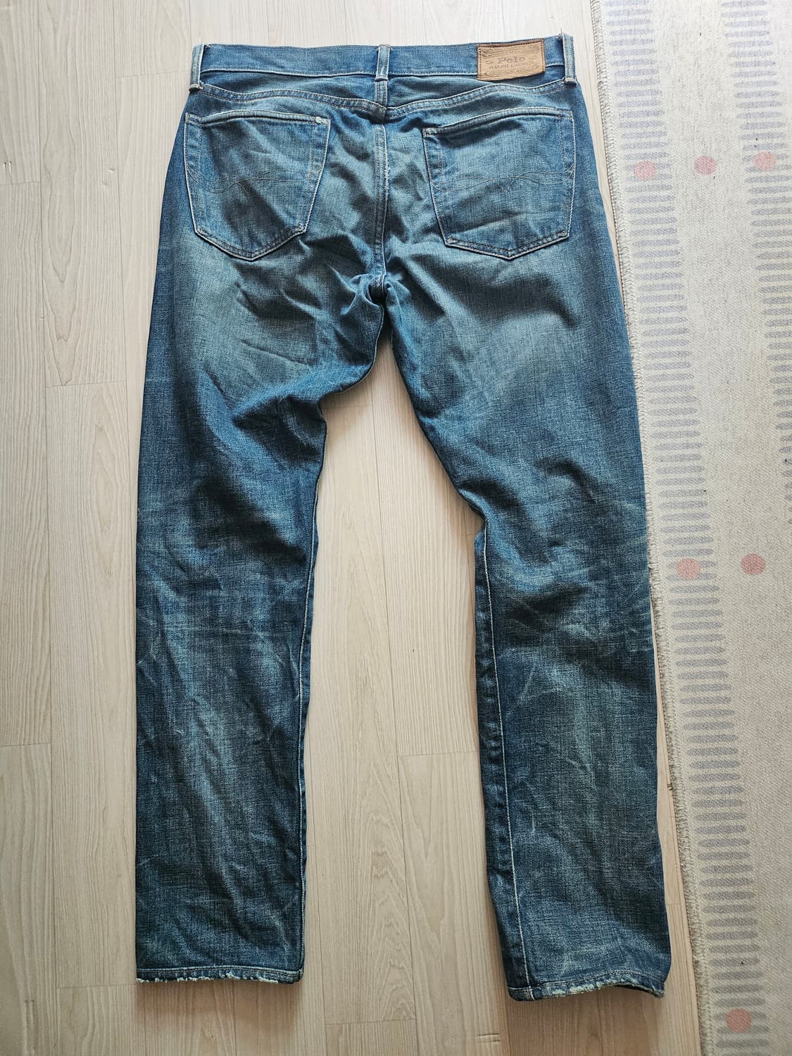 폴로 랄프로렌 워싱 데님 셀비지 청바지 32 상품이미지5