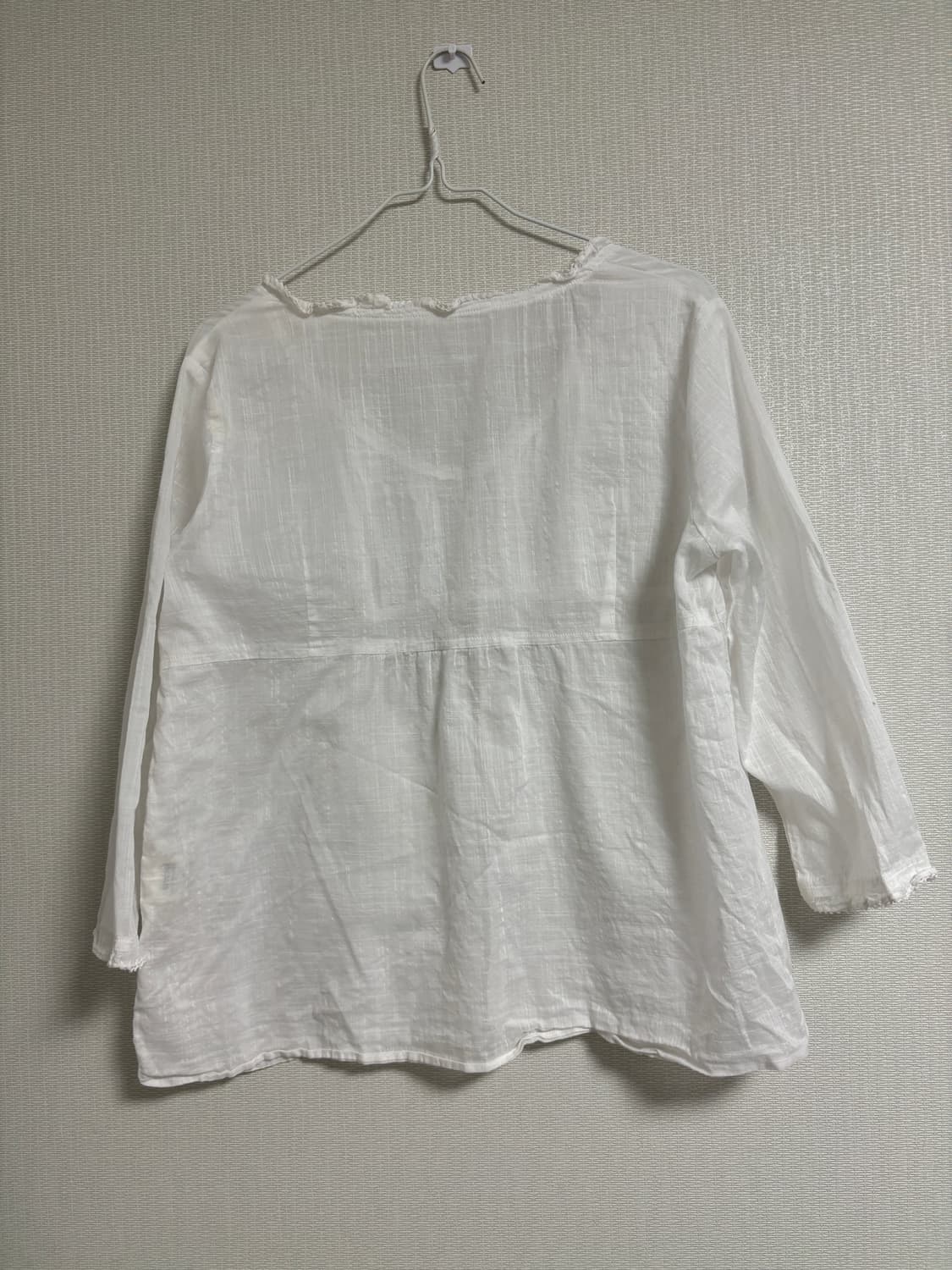  모리 블라우스 바선생핏 상품이미지4