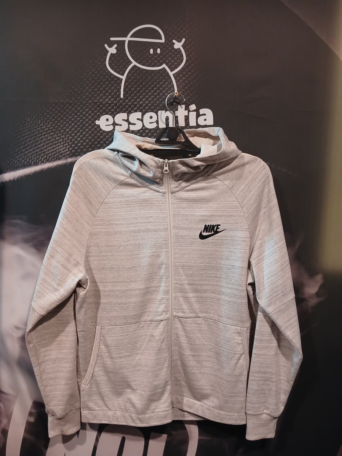 나이키 후드집업 어드벤스15 니트 풀집 그레이 상품이미지1