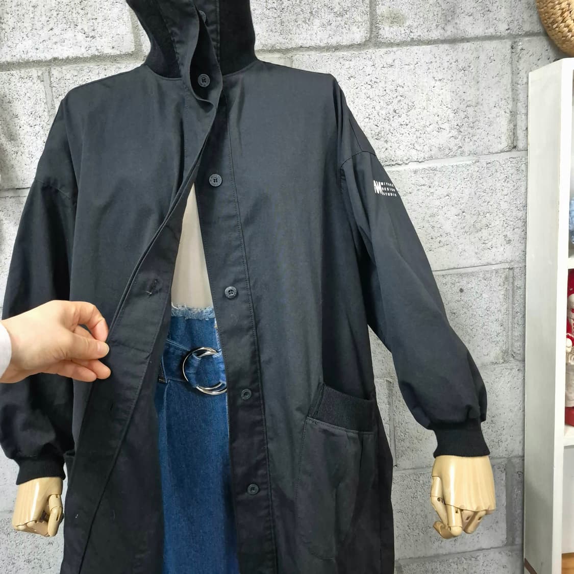 이세이미야케 IM studio by issey miyake  윈드자켓 상품이미지5