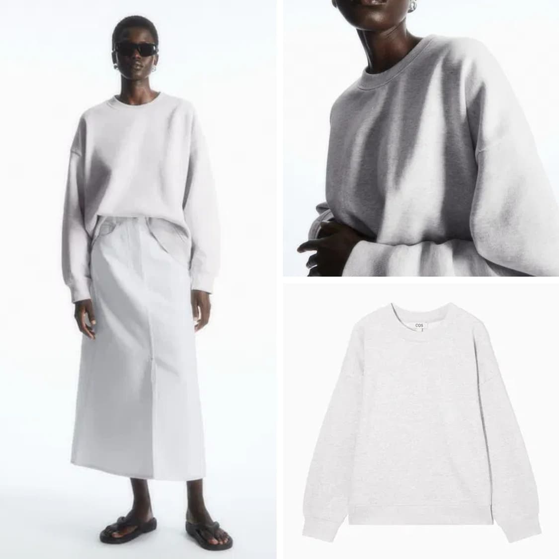 코스 COS 오버사이즈 맨투맨 상품이미지2