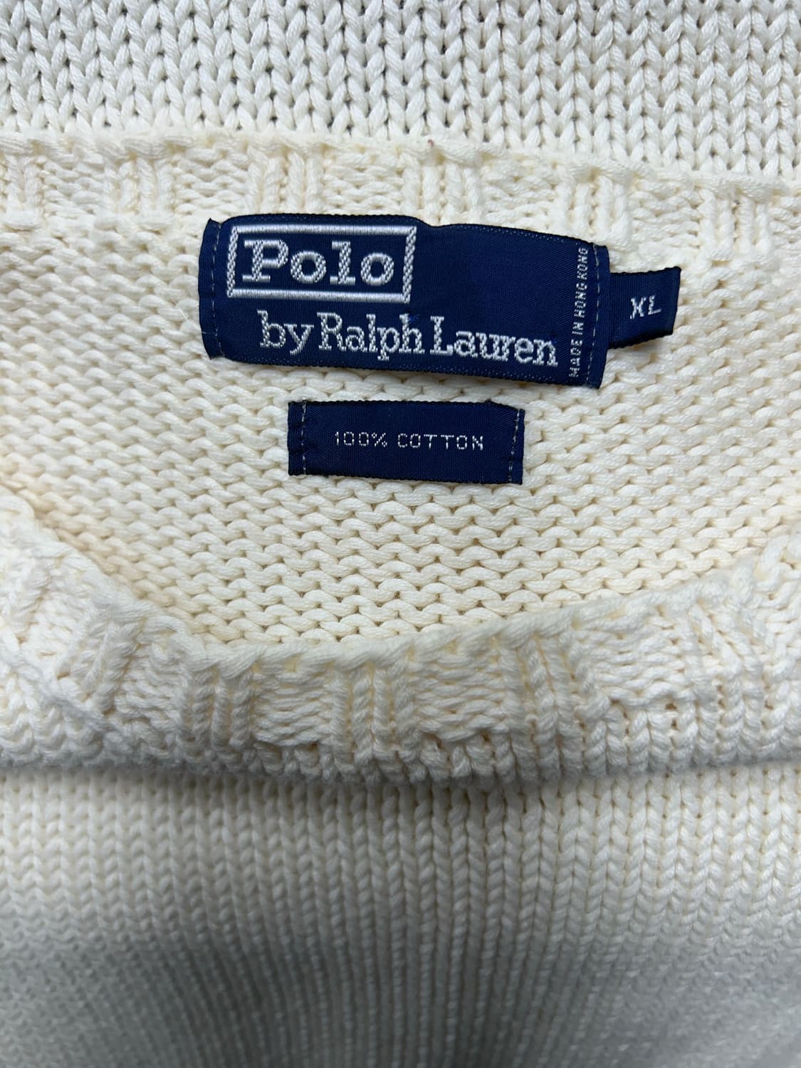 90's Polo American flag knit [XL] 상품이미지6