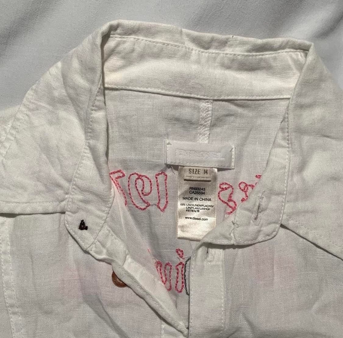 빈티지 디젤 반팔 셔츠  상품이미지2