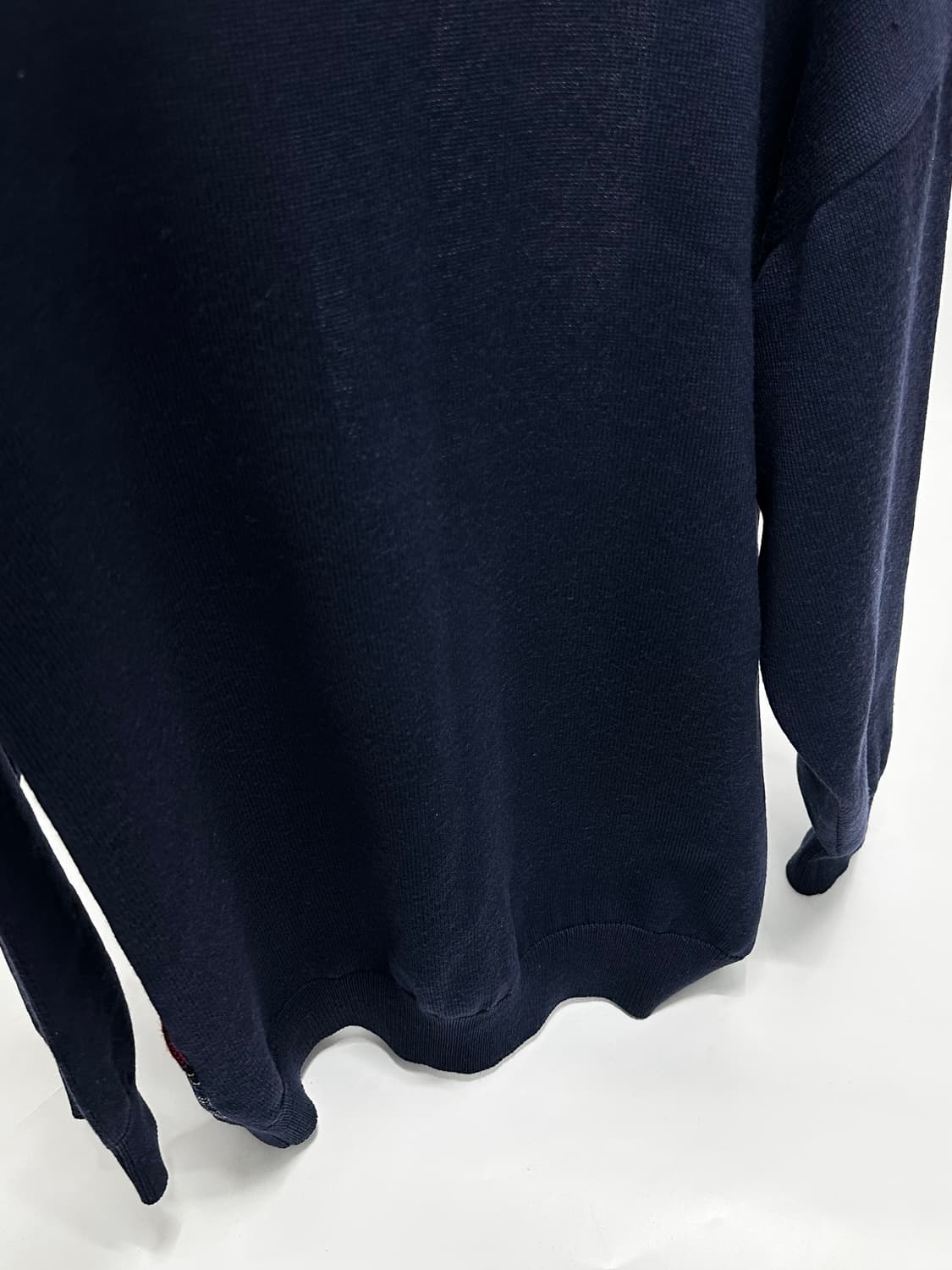 라코스테 서광 90s 체크 니트 가디건 상품이미지8