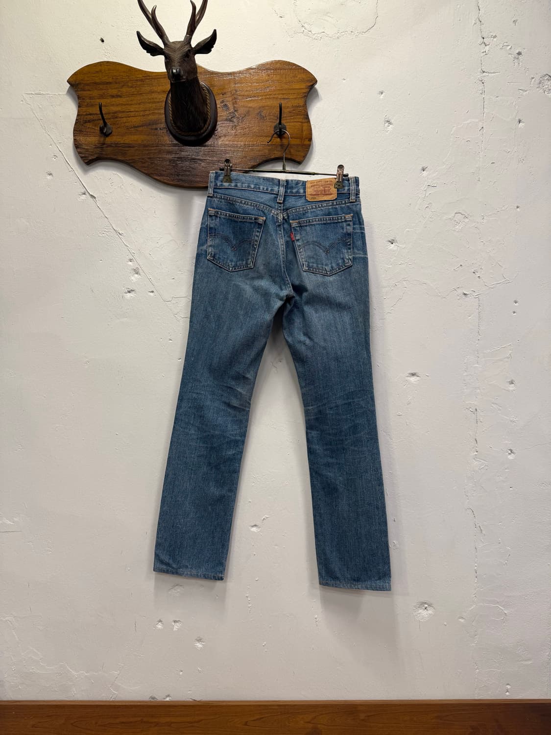 (27.5inch) 리바이스 502 로우라이즈 데님 팬츠 상품이미지2