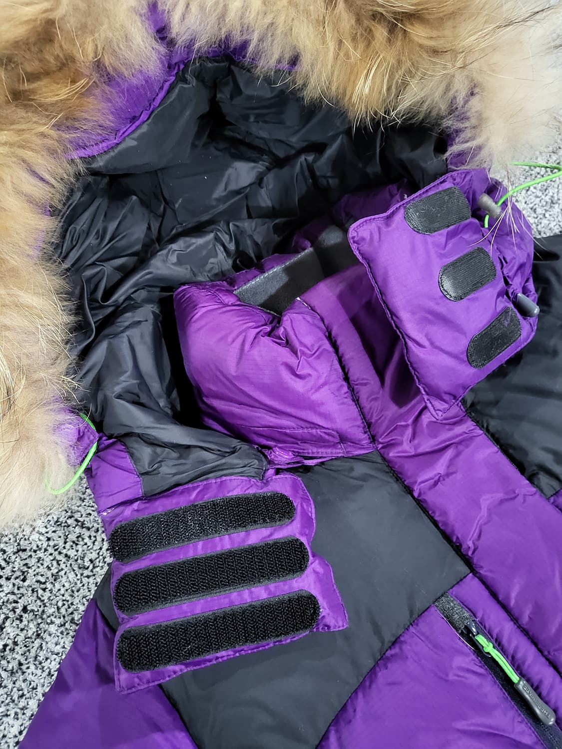 레드페이스 덕다운 재킷 (후드 라쿤 퍼 )  상품이미지6