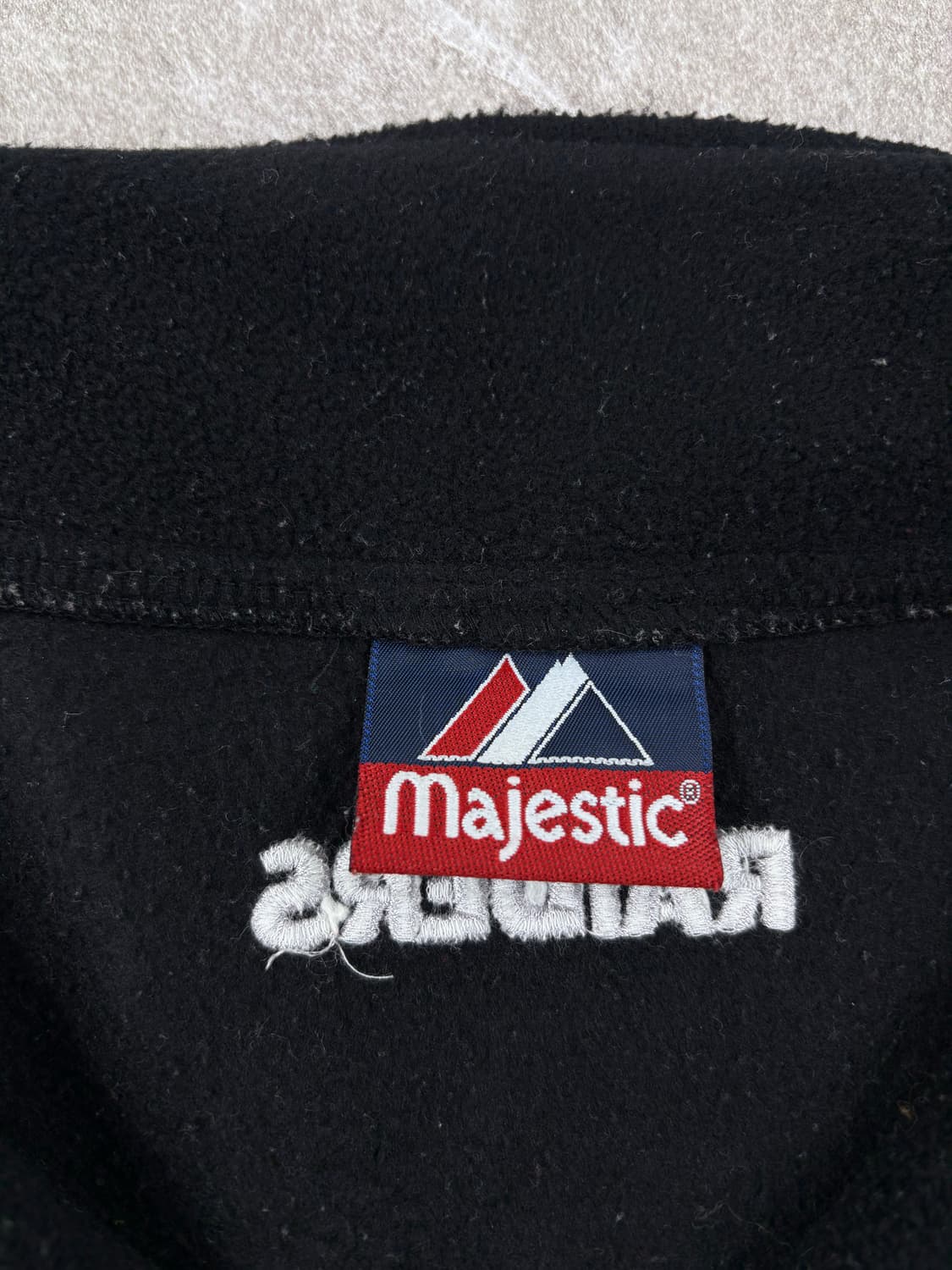 Majestic LA Raiders Fleece Anorak    상품이미지3