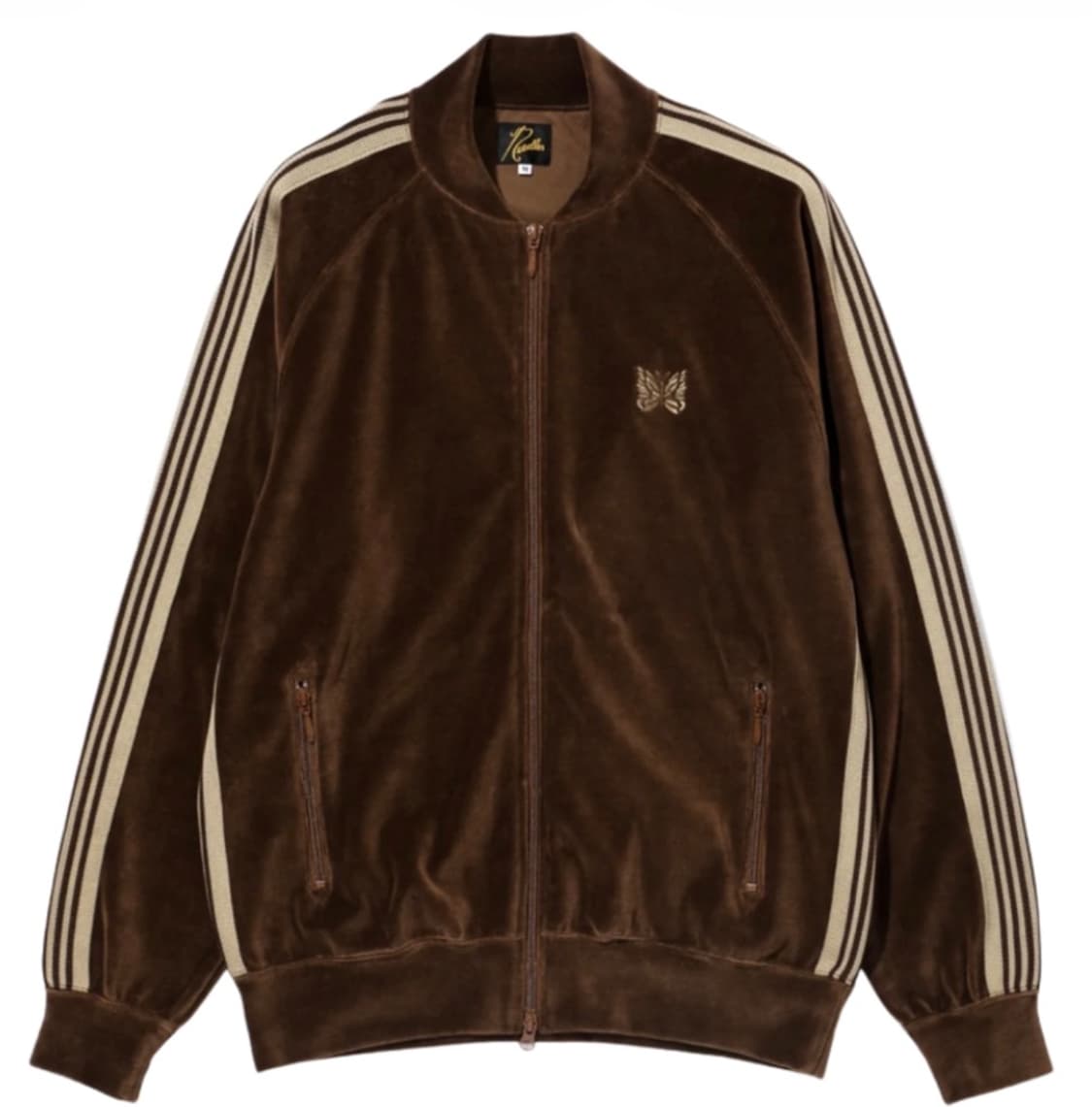 니들스 트랙 자켓 벨루어 브라운 상품이미지1