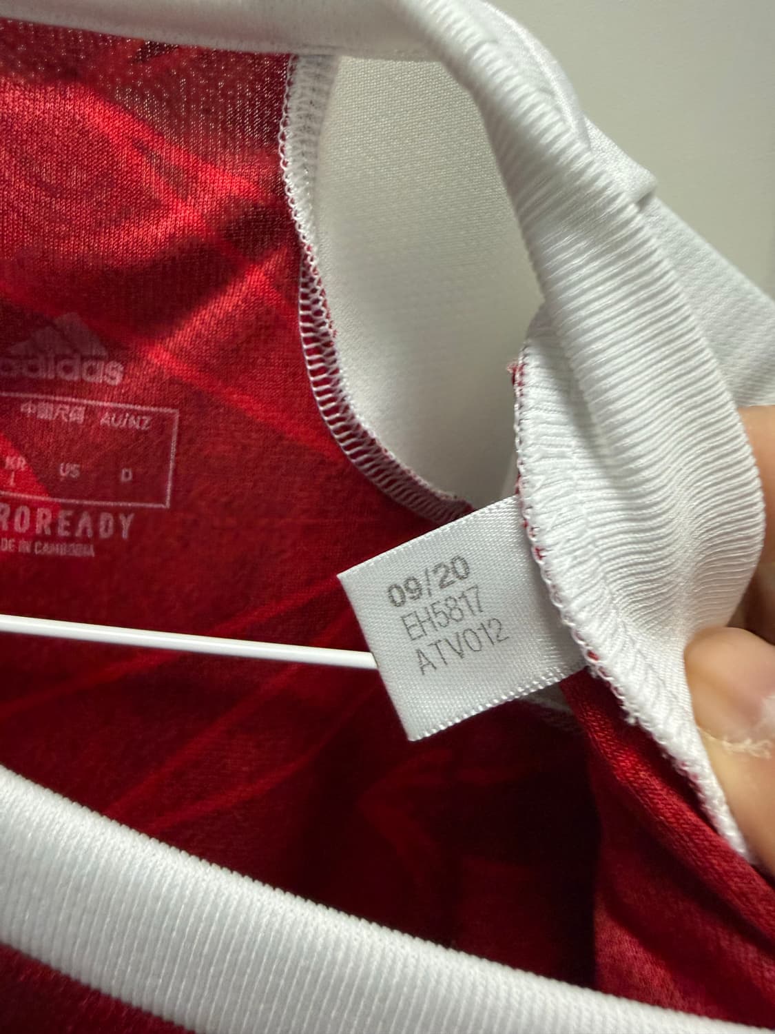 20-21 아스날 유니폼 상품이미지4