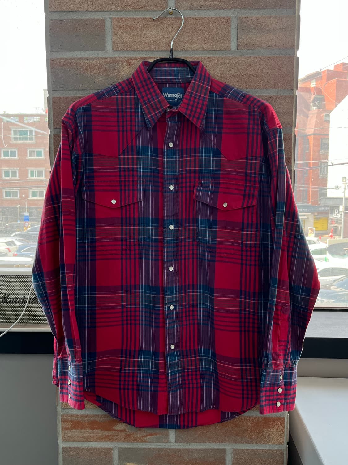 랭글러 웨스턴 체크 셔츠  상품이미지6