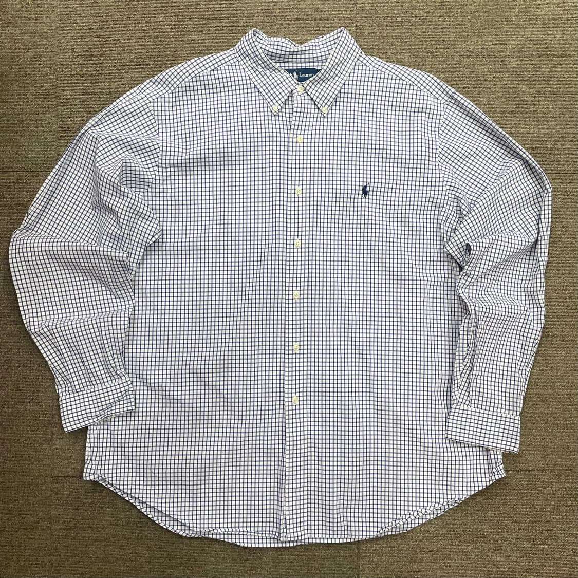 (2XL) POLO 폴로 랄프로렌 체크 셔츠 클래식핏 상품이미지1