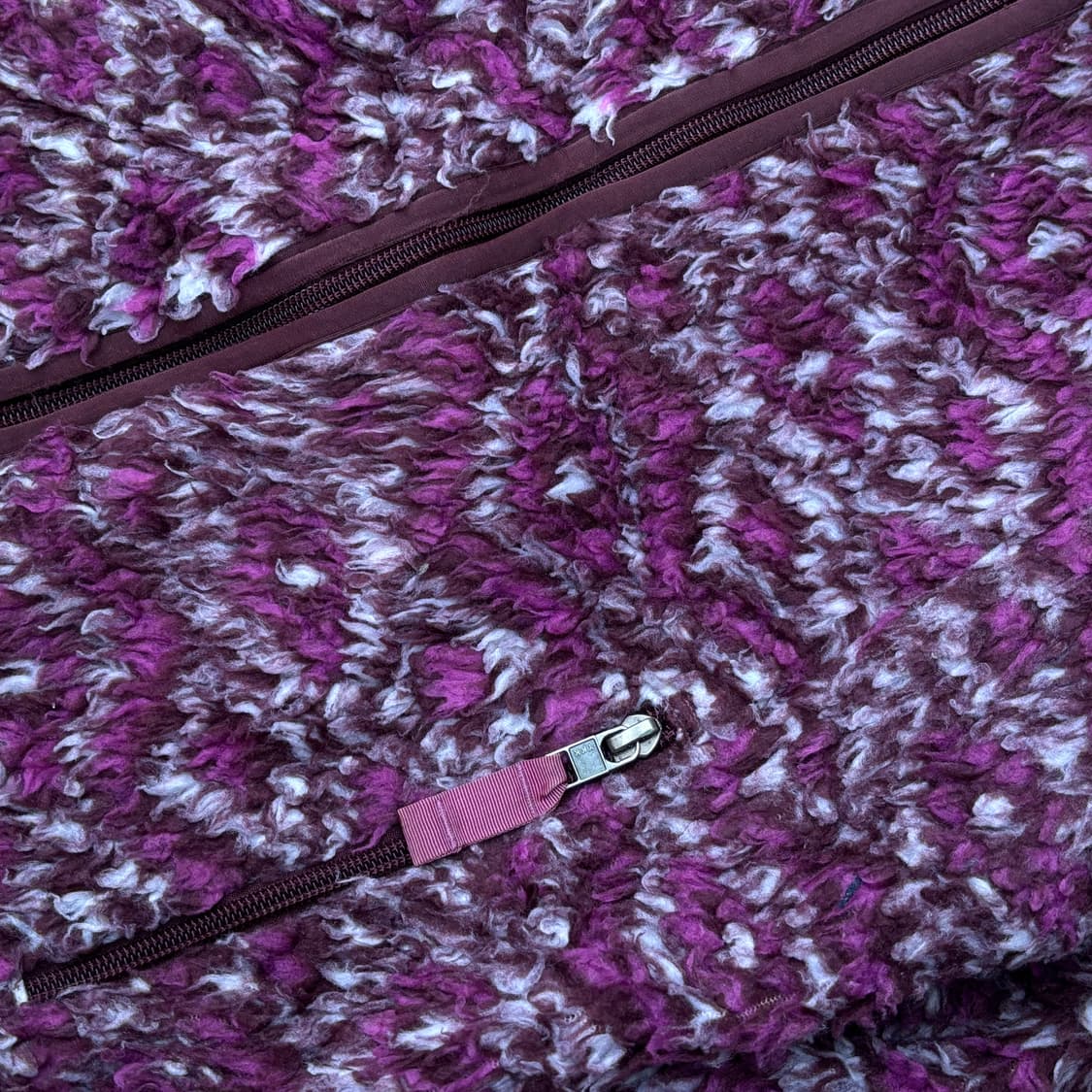 빈티지 파타고니아 핑크 우먼스 플리스 후드집업 상품이미지5