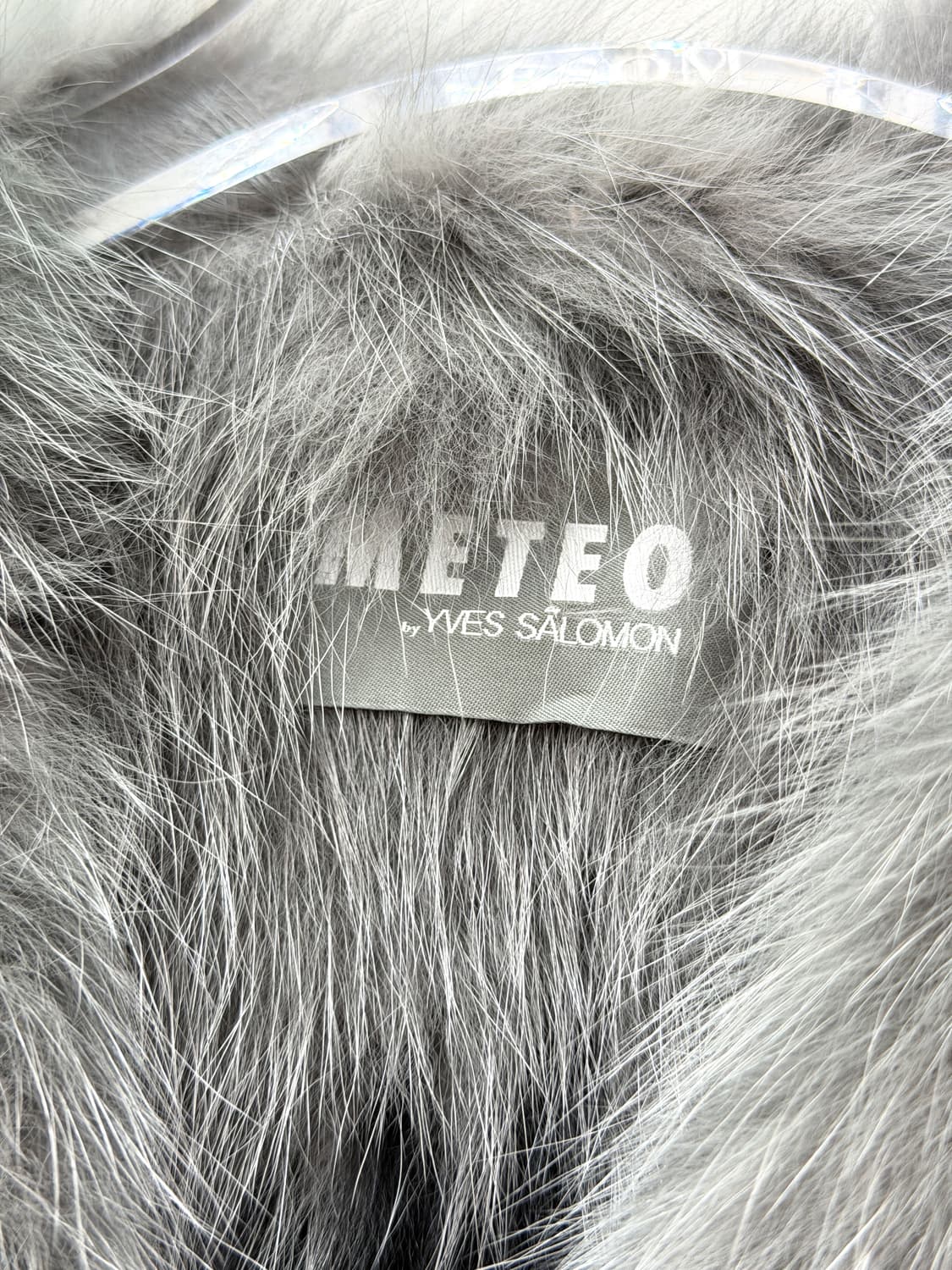 이브 살로몬 다이아몬드 인타르시아 폭스 퍼 트리코트 질레 상품이미지5