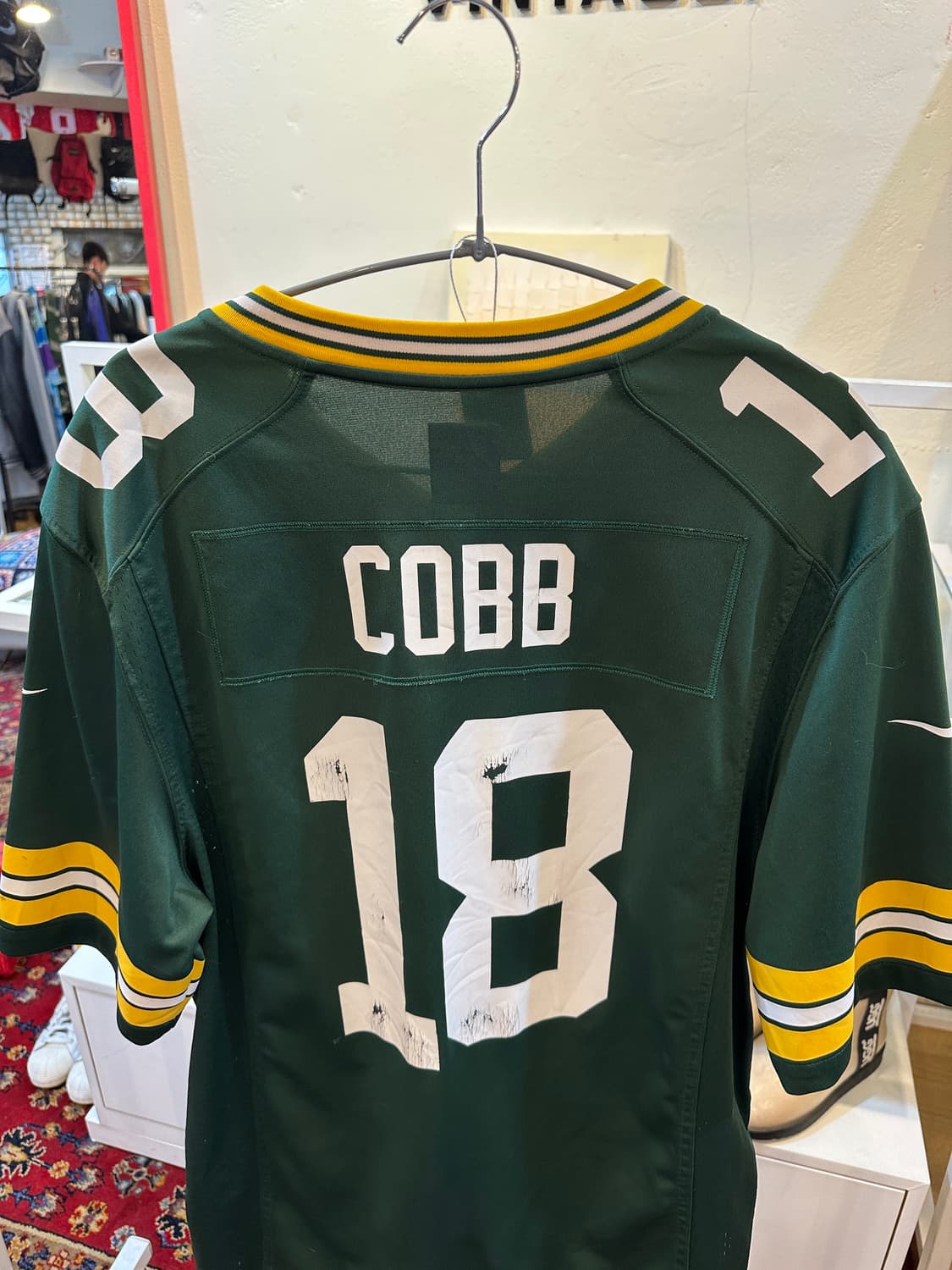 나이키 NFL 그린베이 패커스 랜달 콥 홈 저지 L 상품이미지8