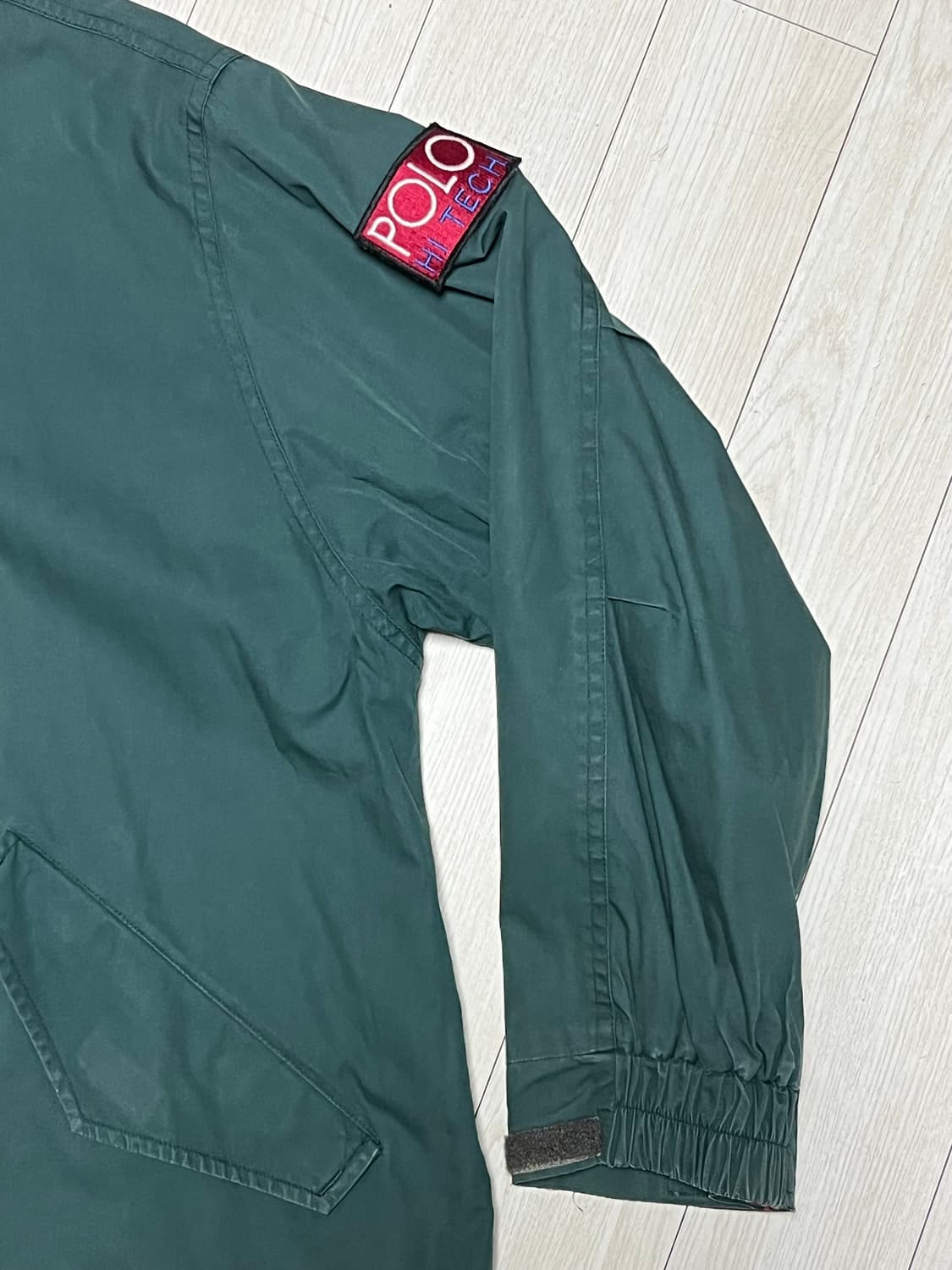 90s폴로 하이테크 후드야상점퍼 100사이즈 상품이미지2