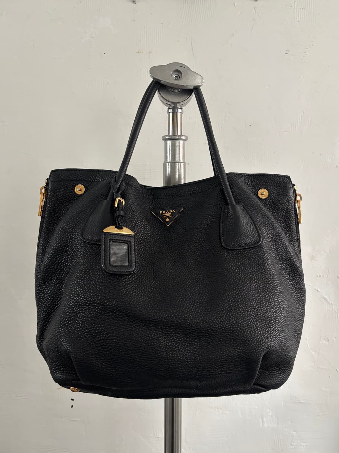 Prada 프라다 비텔로 다이노 레더 토트백  상품이미지1