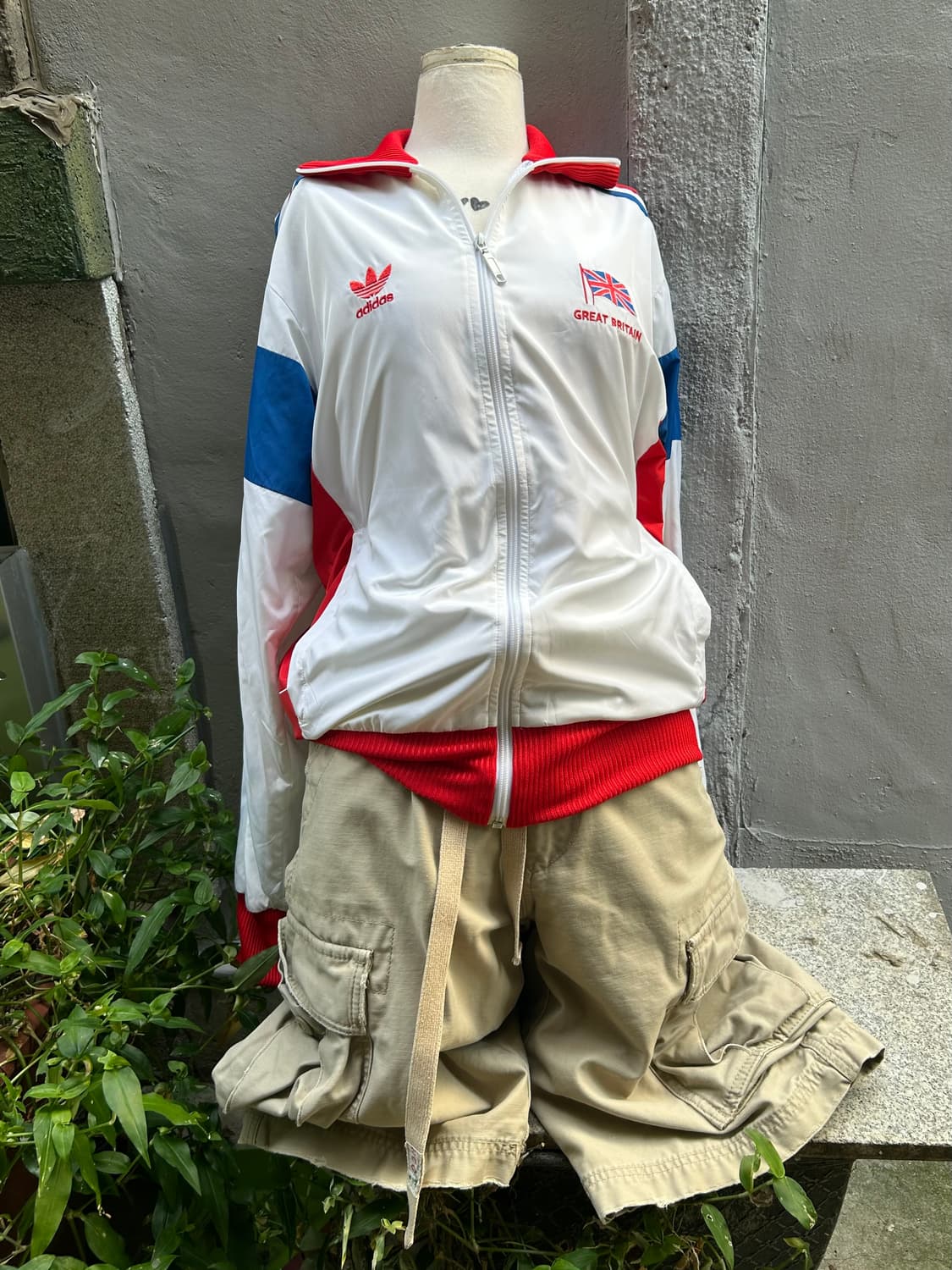 rare* 아디다스 영국 바람막이 져지  상품이미지2