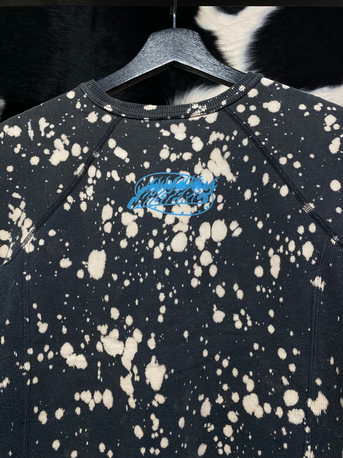 Hysteric glamour 캐릭터 프린팅 블리치 반팔티셔츠 상품이미지7