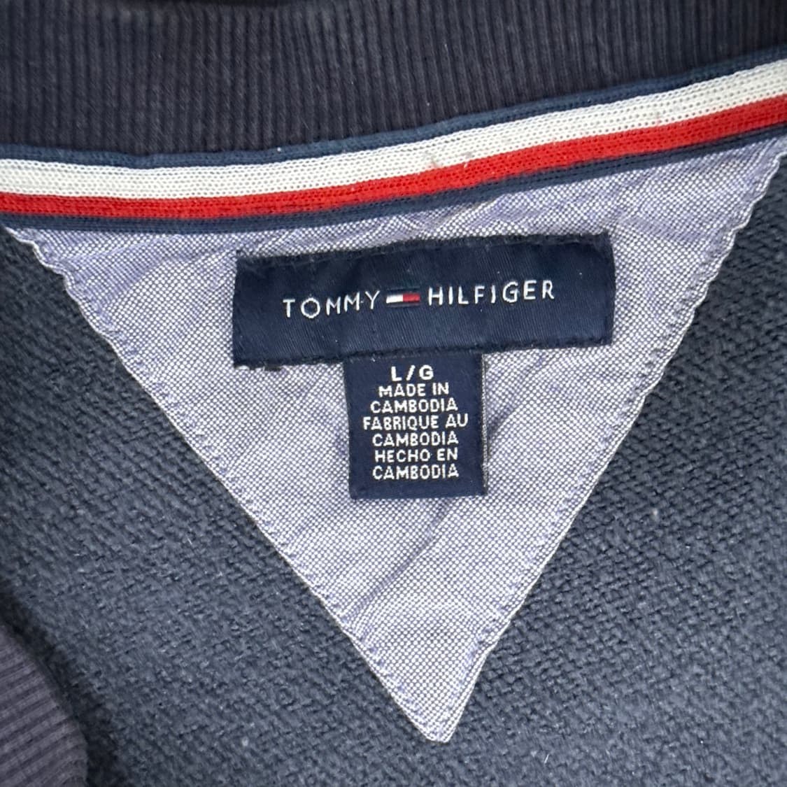 L 타미힐피거 맨투맨 0219T1 상품이미지3