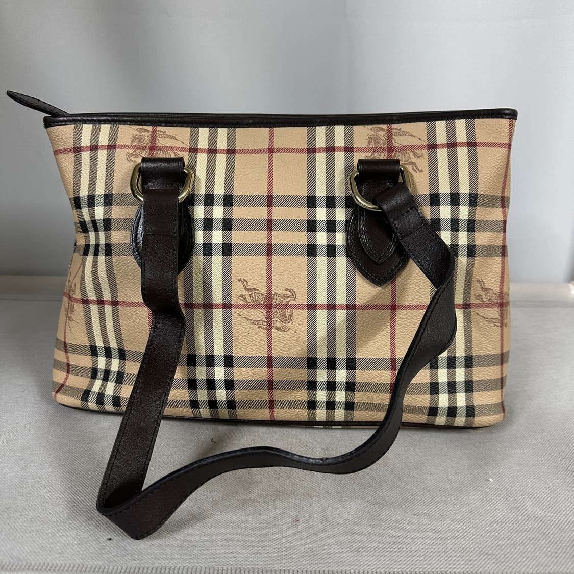 빈티지 버버리 노바체크 솔뎌백 상품이미지1