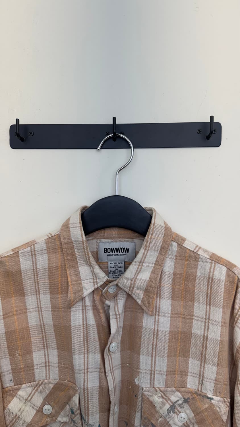 Bowwow 페인트 플란넬 셔츠 M 상품이미지3
