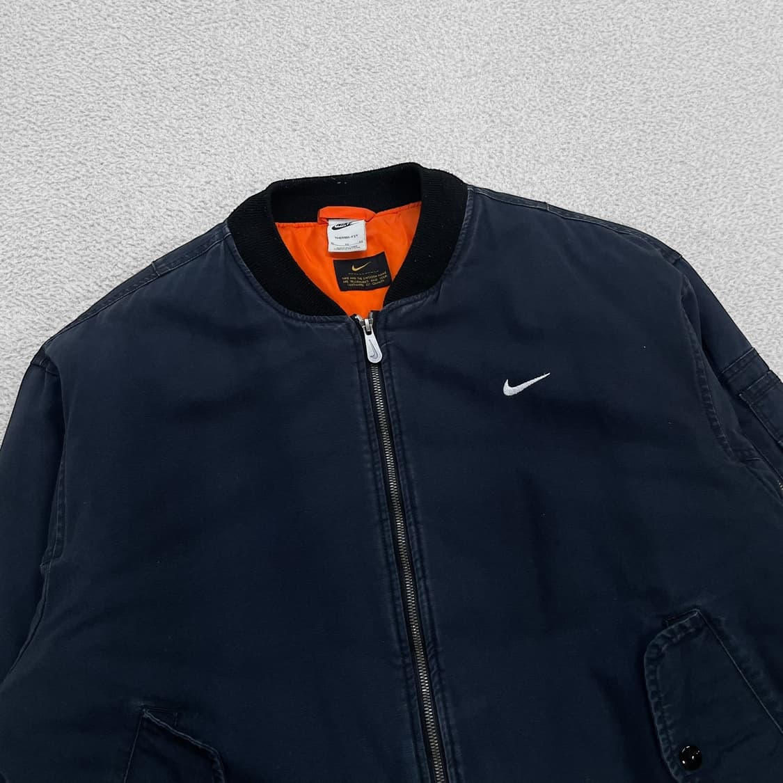나이키 라이프 우븐 플라이트 봄버 자켓 네이비 상품이미지2
