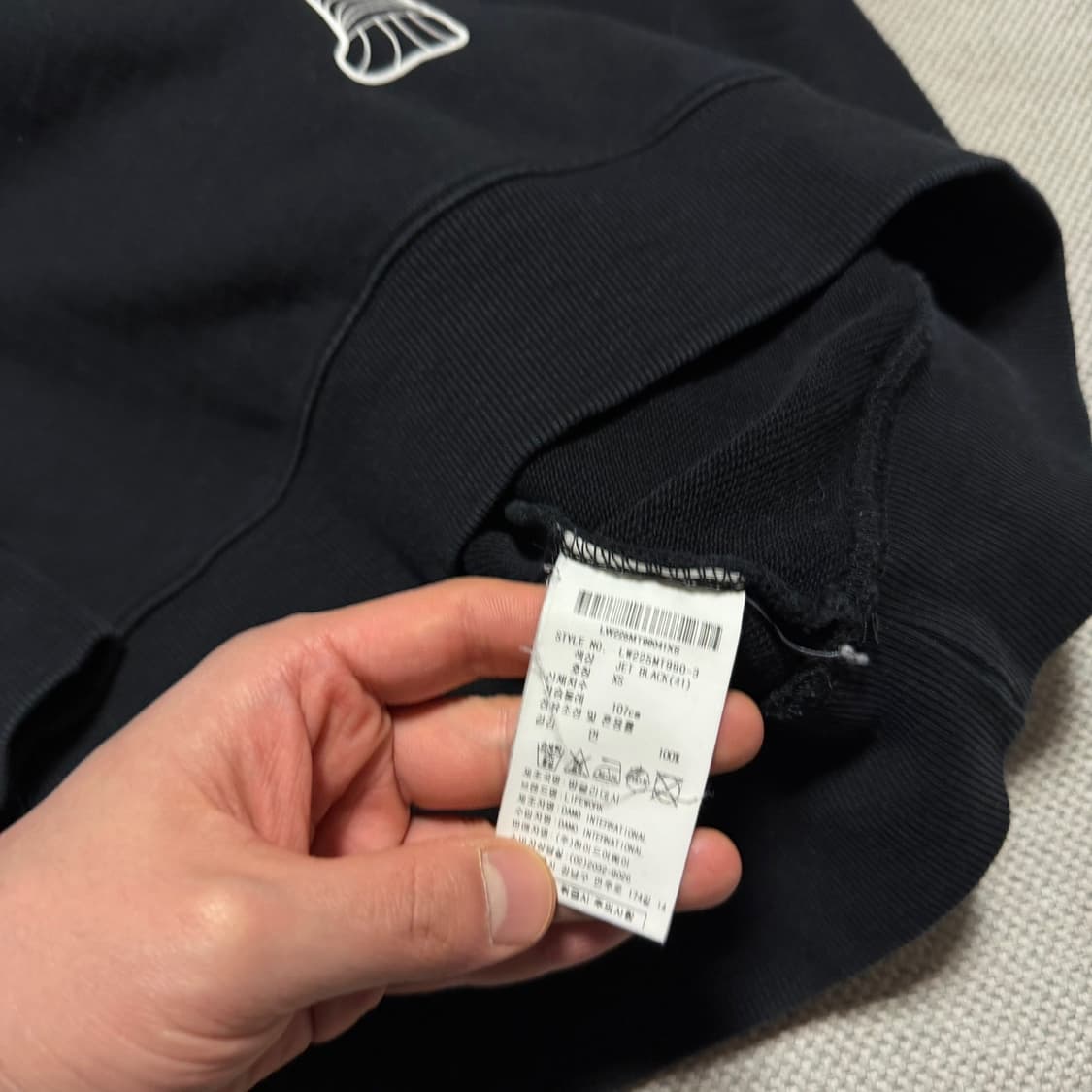 라이프워크 빅로고 맨투맨 상품이미지3