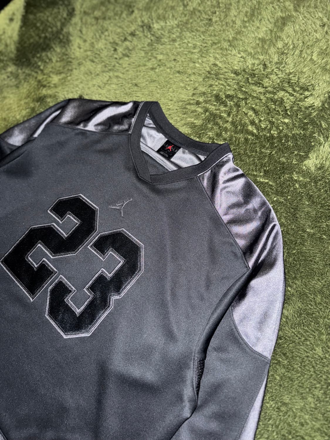 [L] 조던 브루클린 컬리지에이트 하키 저지 블랙 상품이미지2