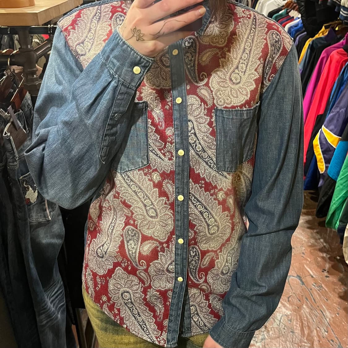 [HI] 빈티지 데님 셔츠 상품이미지2