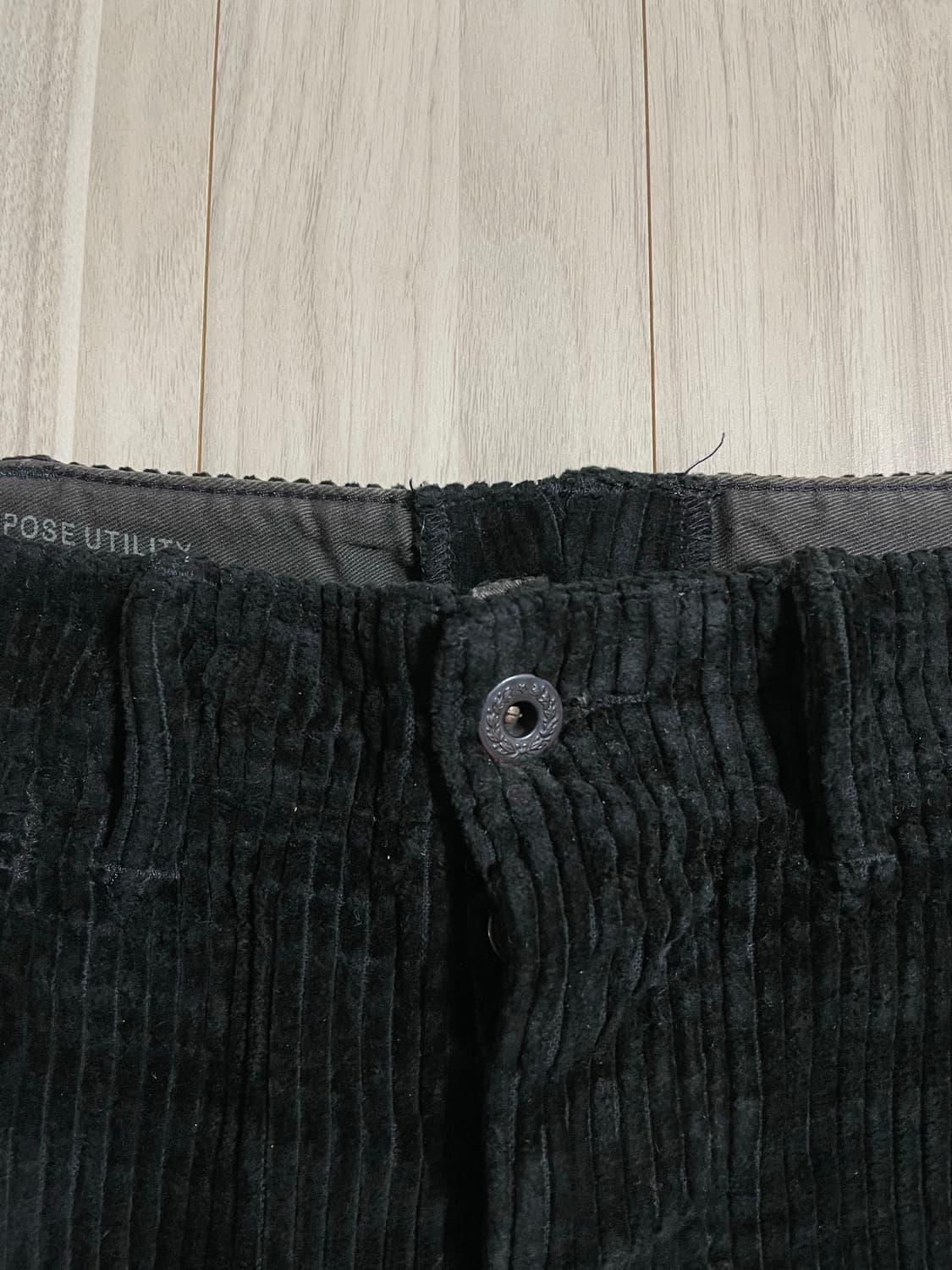 RRL 블랙 코듀로이 팬츠(30x30) 상품이미지2