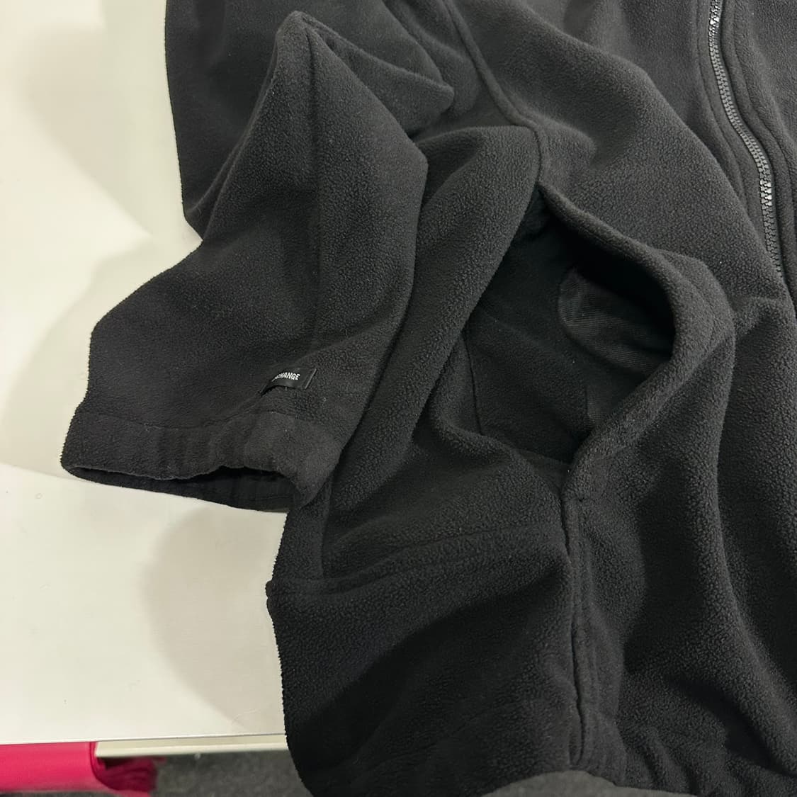 XL 컬럼비아 블랙 플리스 집업 자켓 상품이미지3