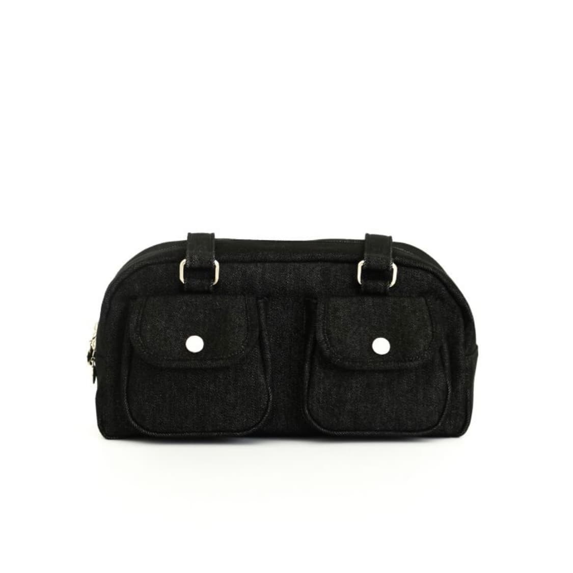 큘 포켓 백 블랙 데님 상품이미지1