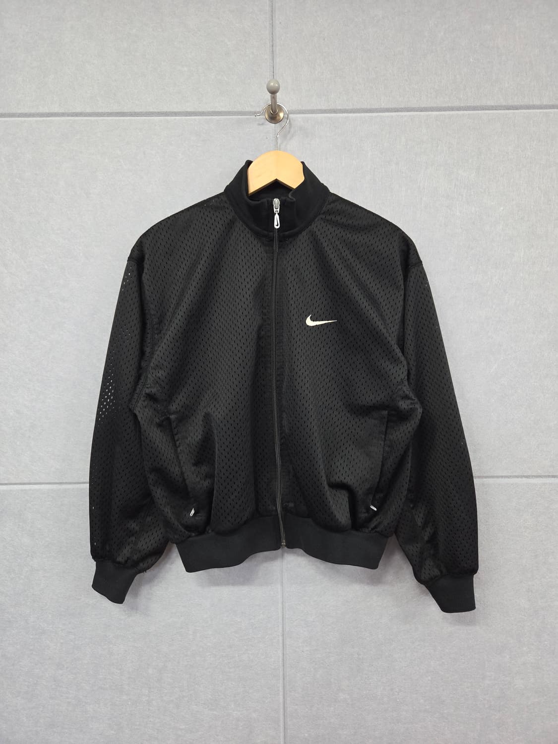 NIKE 나이키 빈티지 후면 N 빅로고 메쉬 집업 자켓 상품이미지1