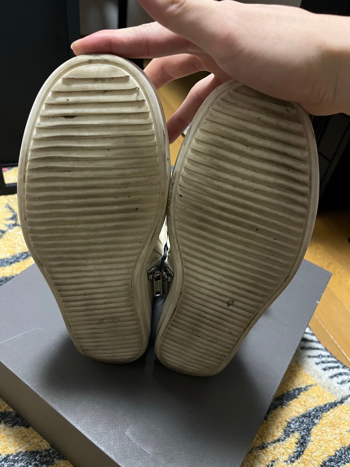 23ss EDFU 릭오웬스 지오바스켓 트리플밀크 상품이미지5