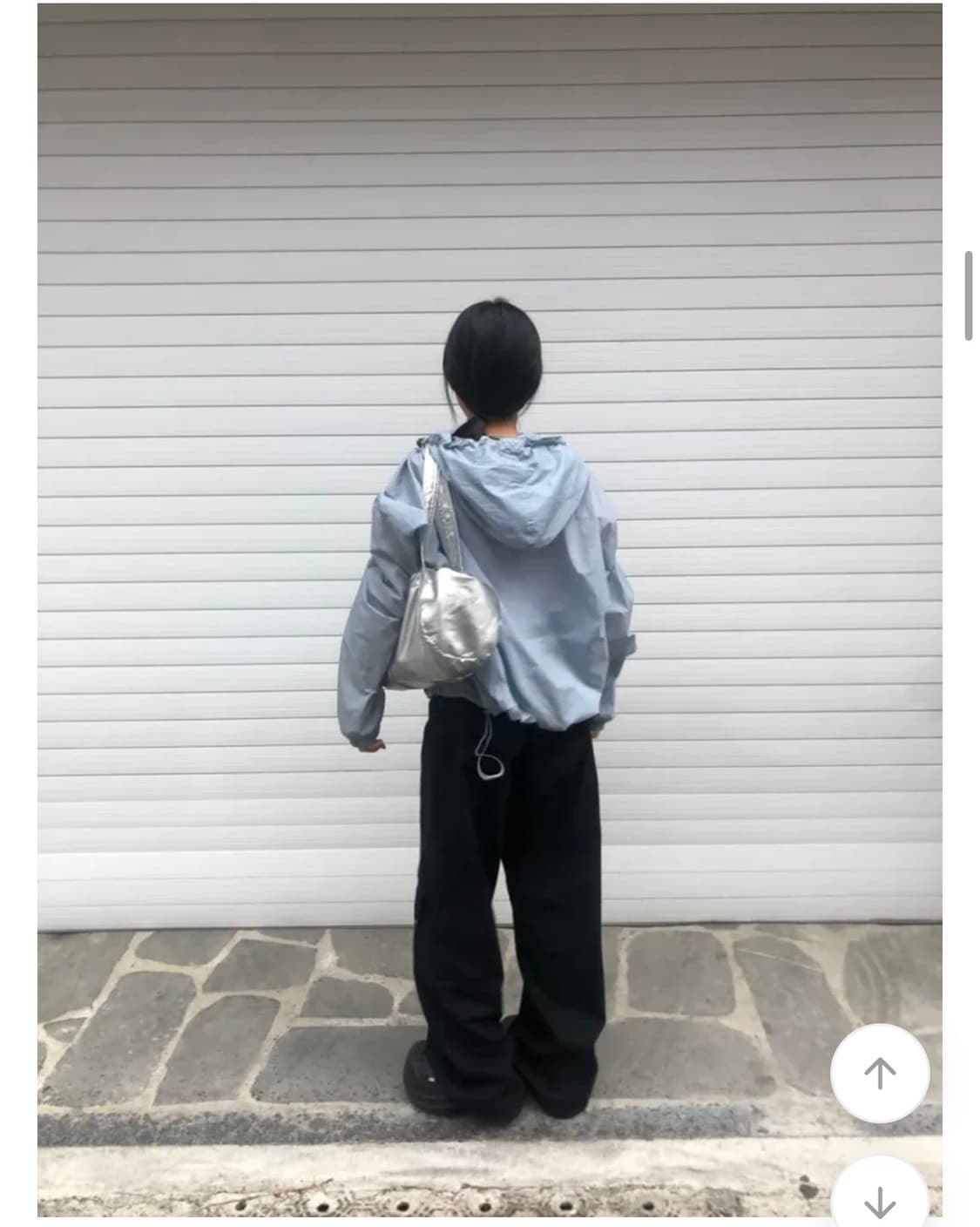 에이블리 남여공용 후드 바람막이 (새상품) 상품이미지5