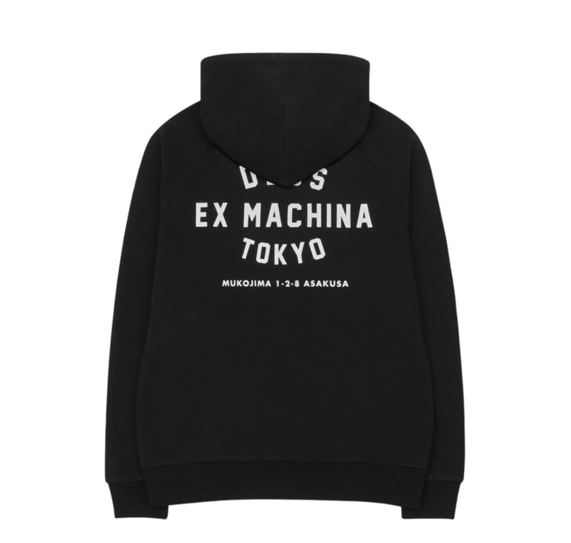 데우스 엑스 마키나 도쿄 후드티 블랙 L 상품이미지1