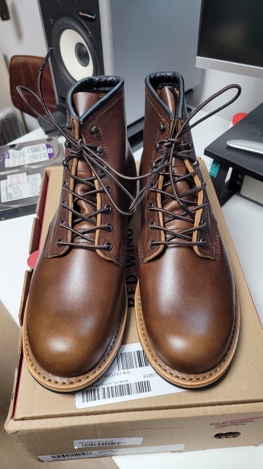 레드윙9422벡맨265 시가브라운 상품이미지1