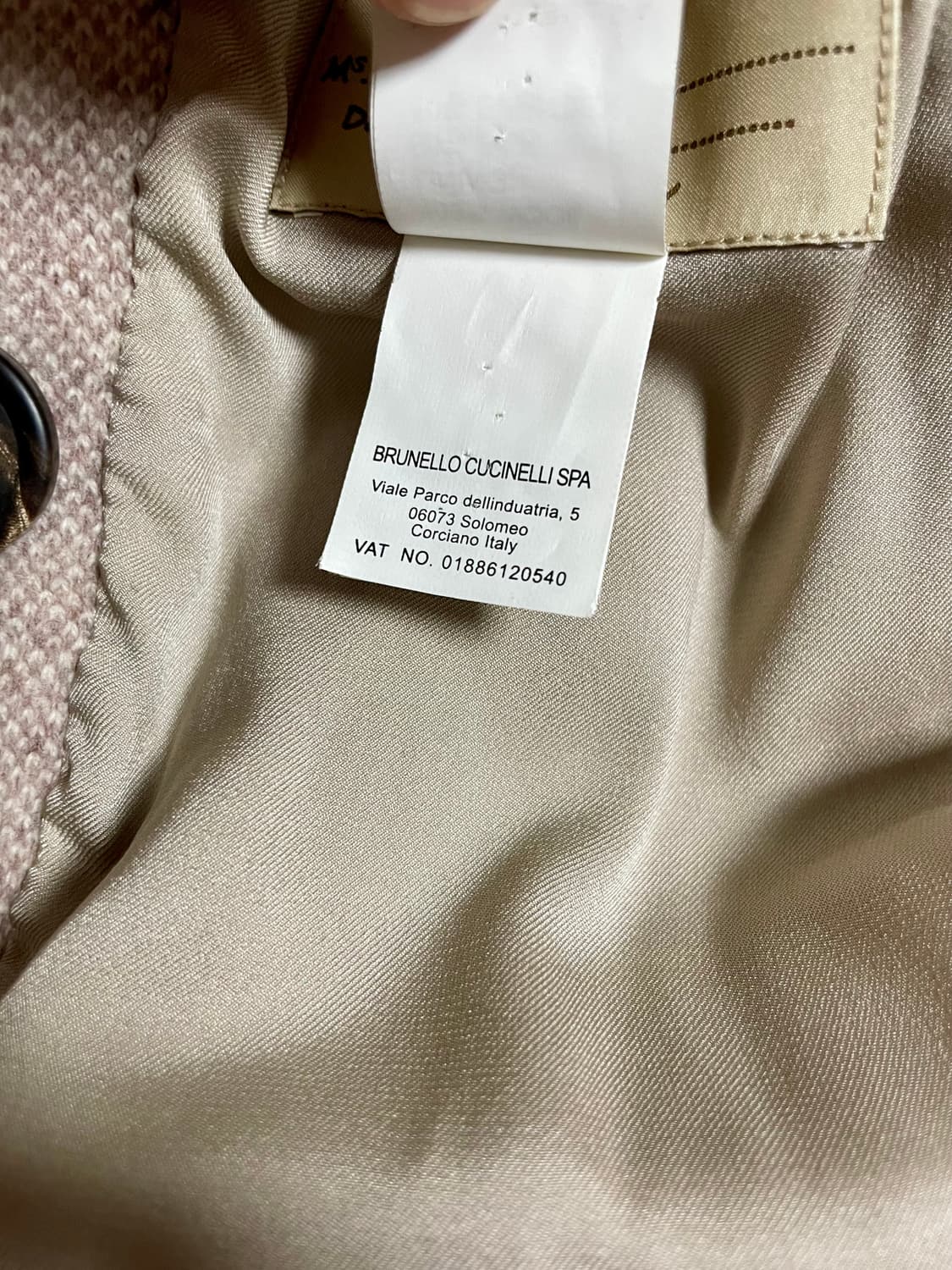 브루넬로 쿠치넬리 여성 롱 코트 38 정품 상품이미지8