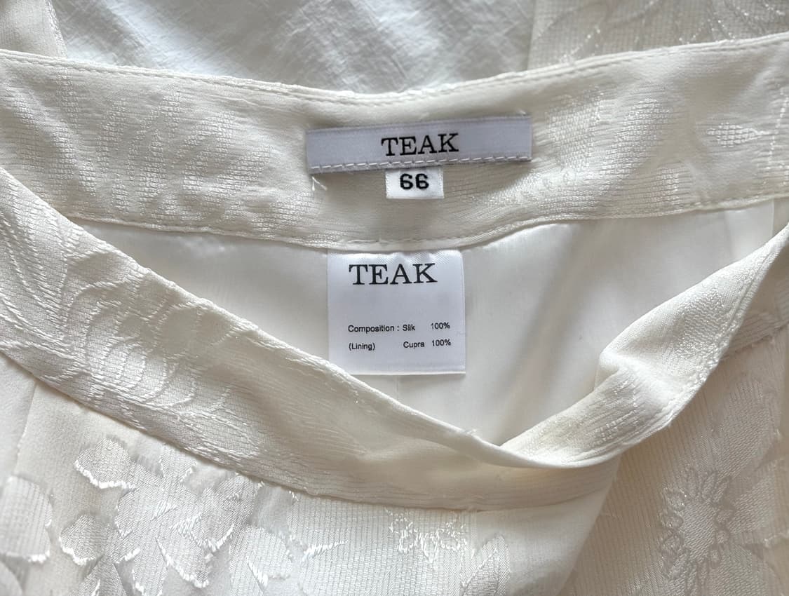 Teak 티크 실크 팬츠 (새상품) 상품이미지6