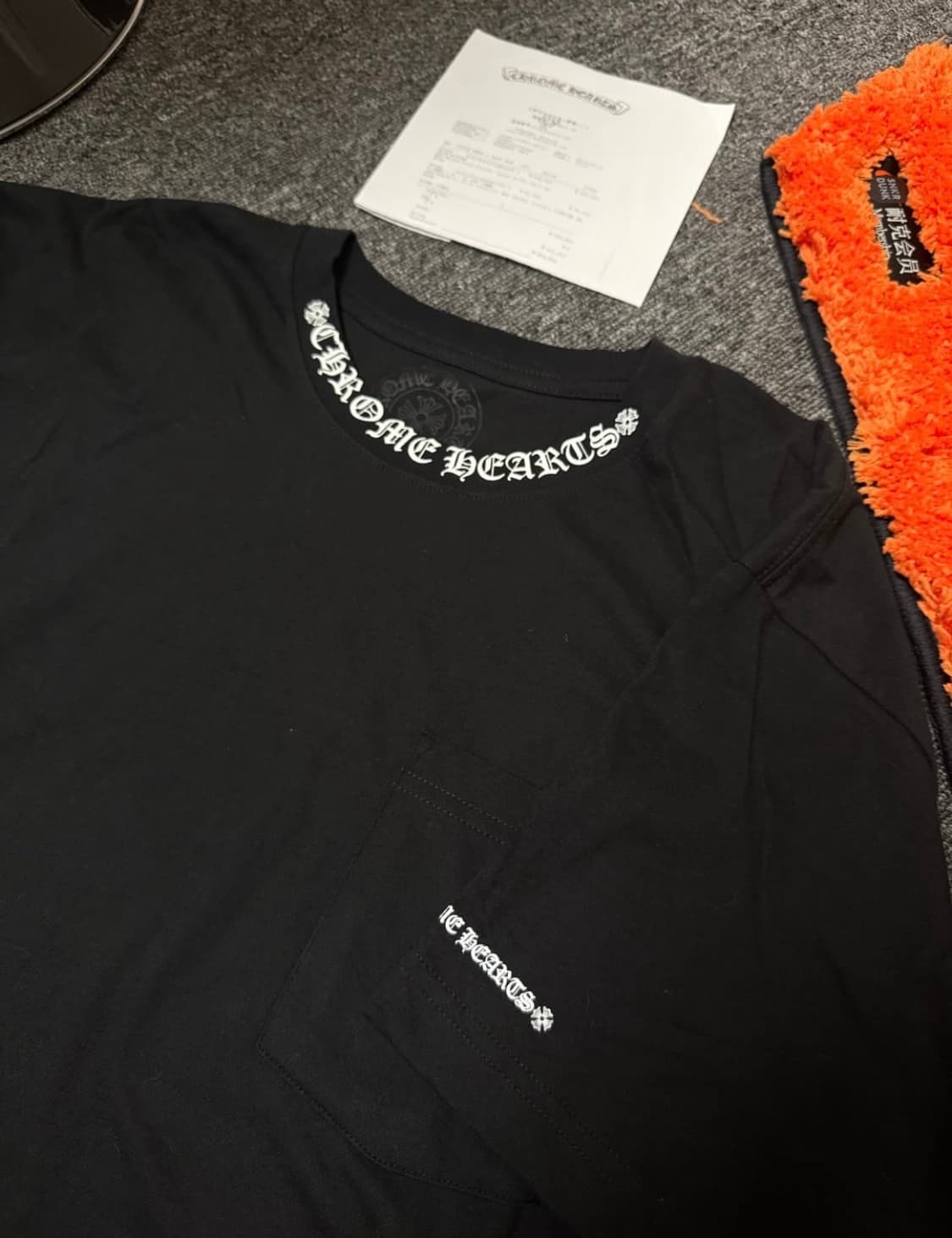 크롬하츠 포켓 로고 티셔츠 XL사이즈 상품이미지2